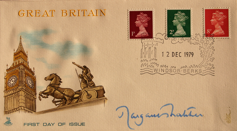 Margaret Thatcher First Day Cover - code 11145